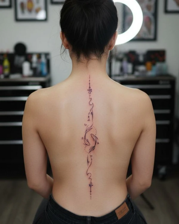 تاتو روی کمر